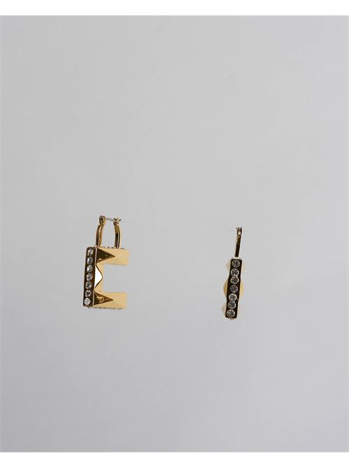 Faceted logo earrings with rhinestones Elisabetta Franchi ELISABETTA FRANCHI |  | OR05M41E2U95